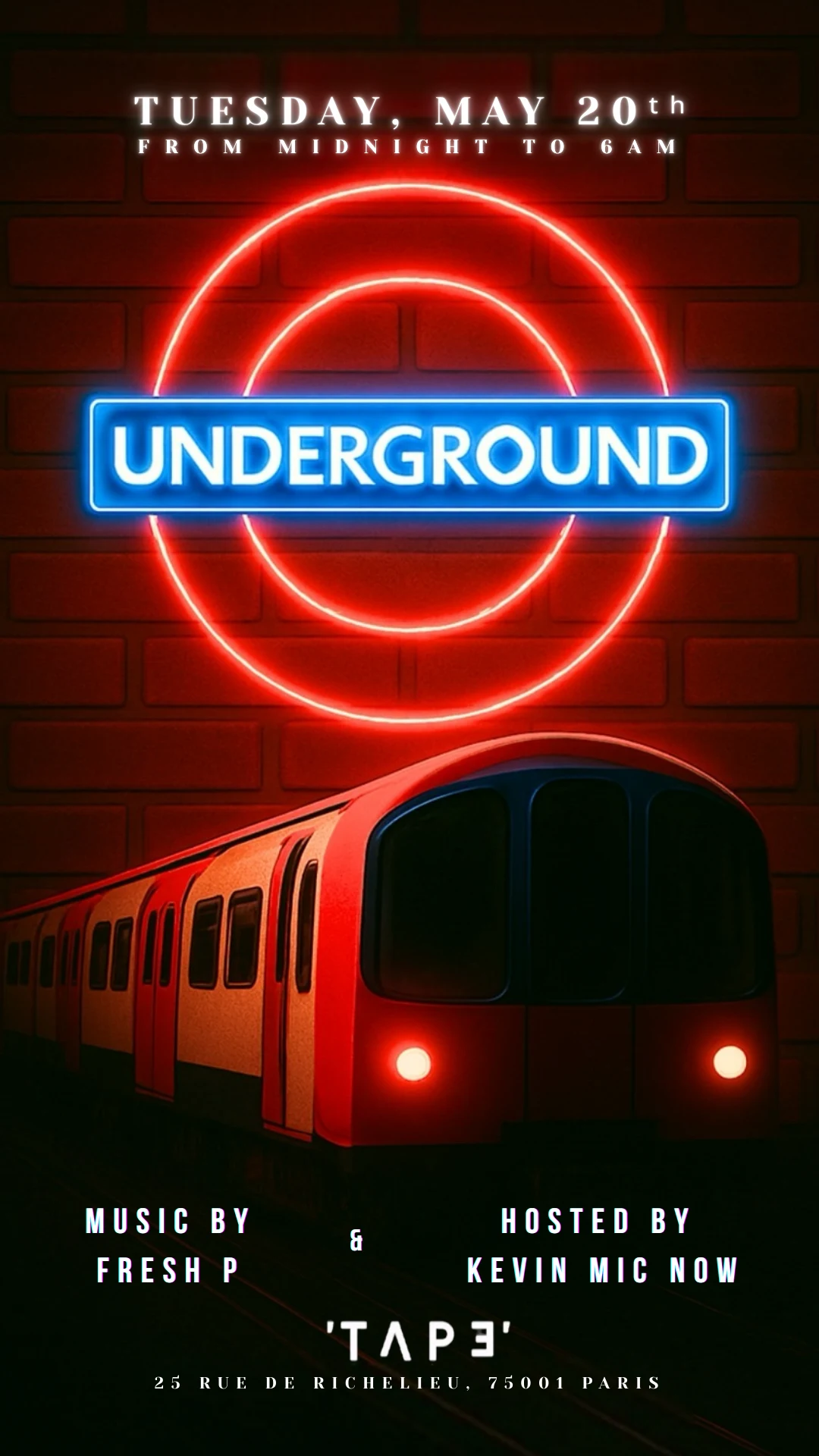Underground Paris 20/05 Cover