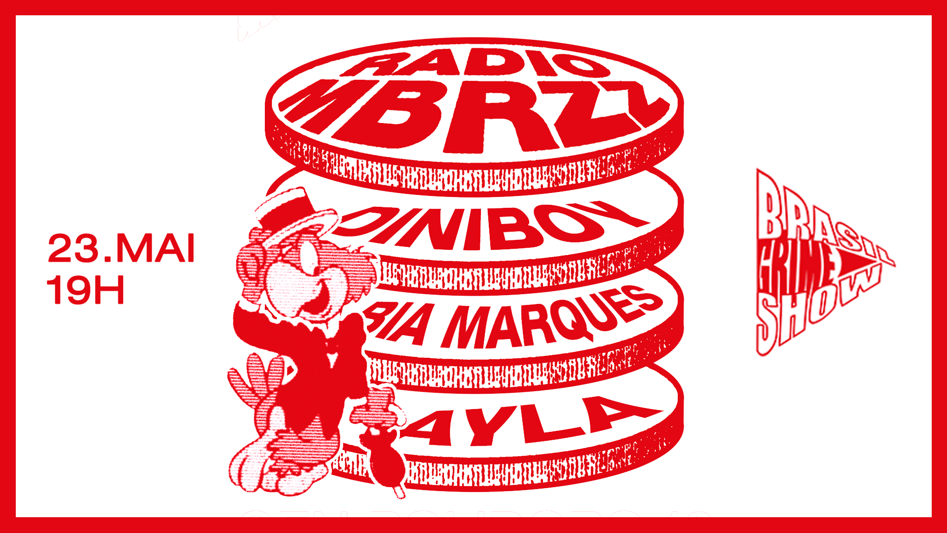Rádio Mbrzz Convida Brasil Grime Show Cover