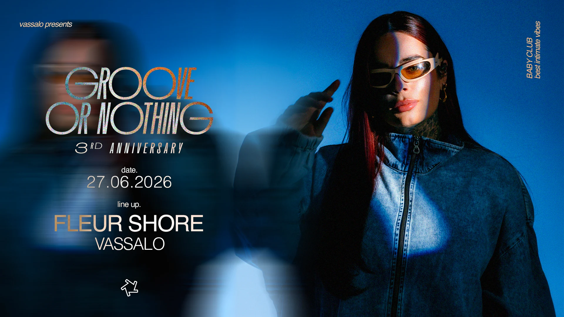 Groove Or Nothing Birthday : Fleur Shore + Vassalo Cover