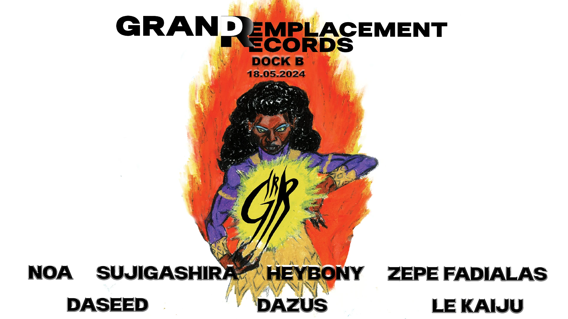 Soirée Grand Remplacement Records Cover