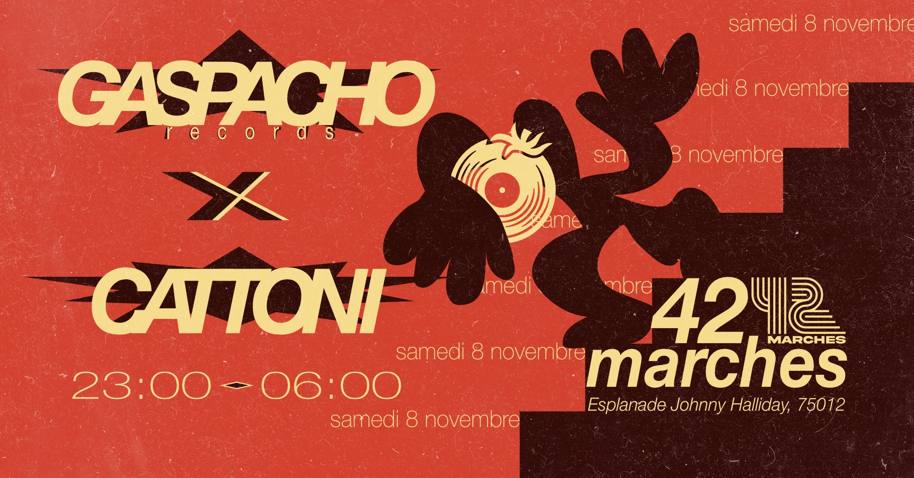Gaspacho Records Invite Cattoni Cover