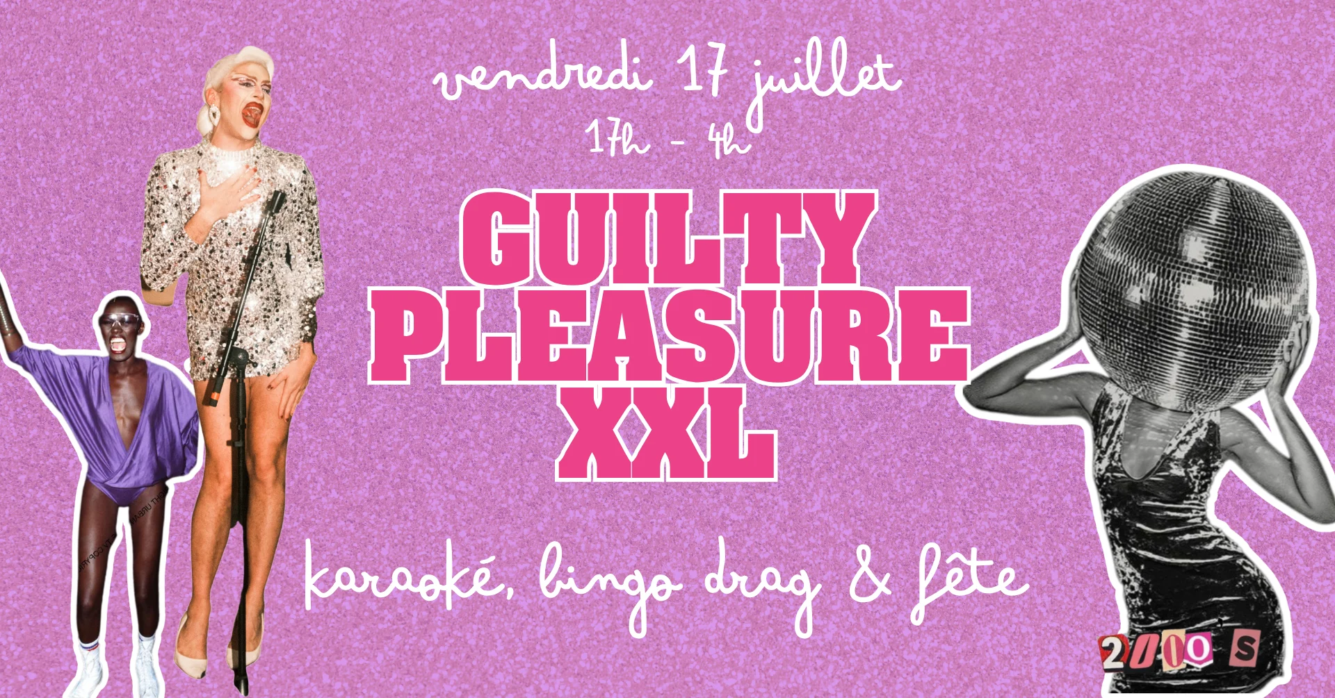 Guilty Pleasure Xxl : Bingo Drag, Karaoké & Fête 90-2000! Cover