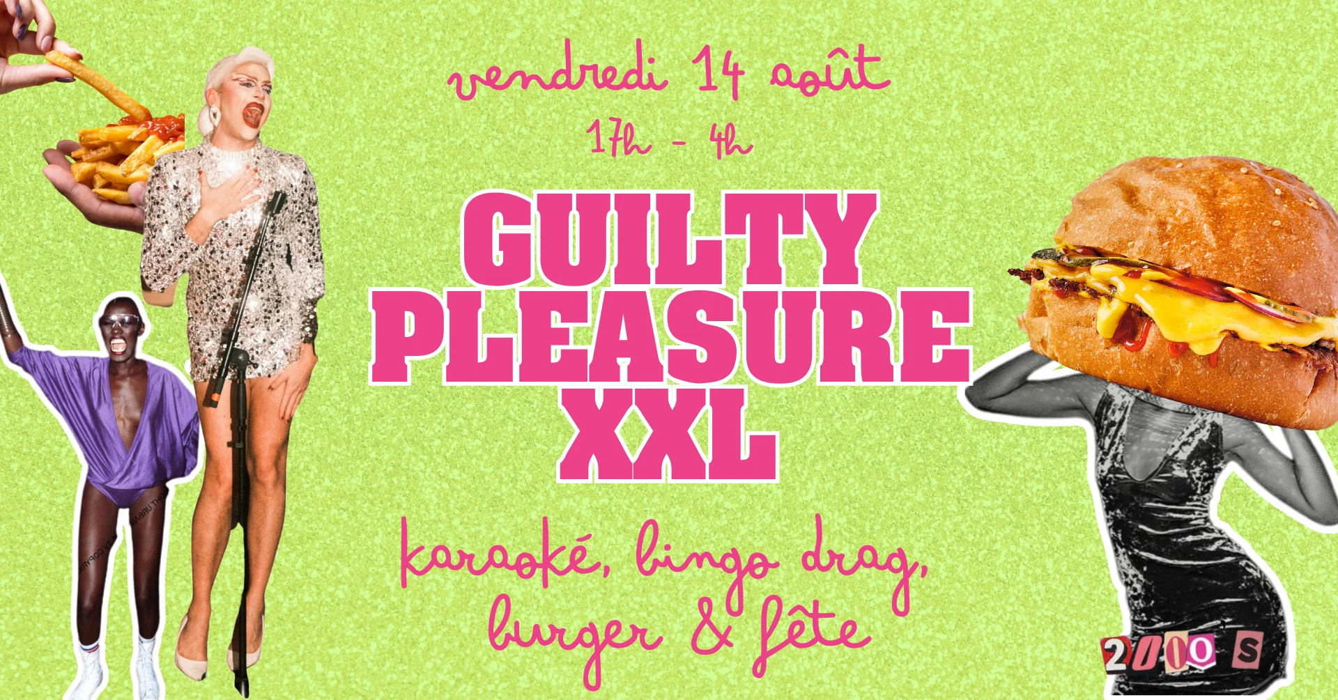 Guilty Pleasure Xxl : Bingo Drag, Karaoké & Fête 90-2000 Cover