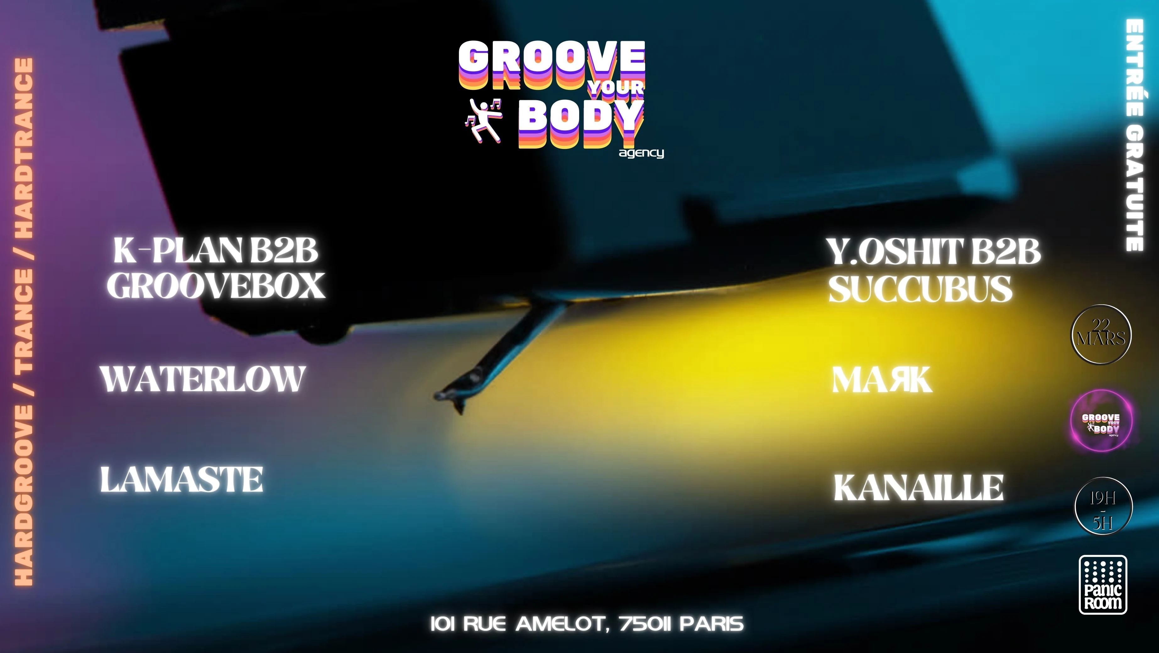 Groove Your Body Au Panic Room Cover