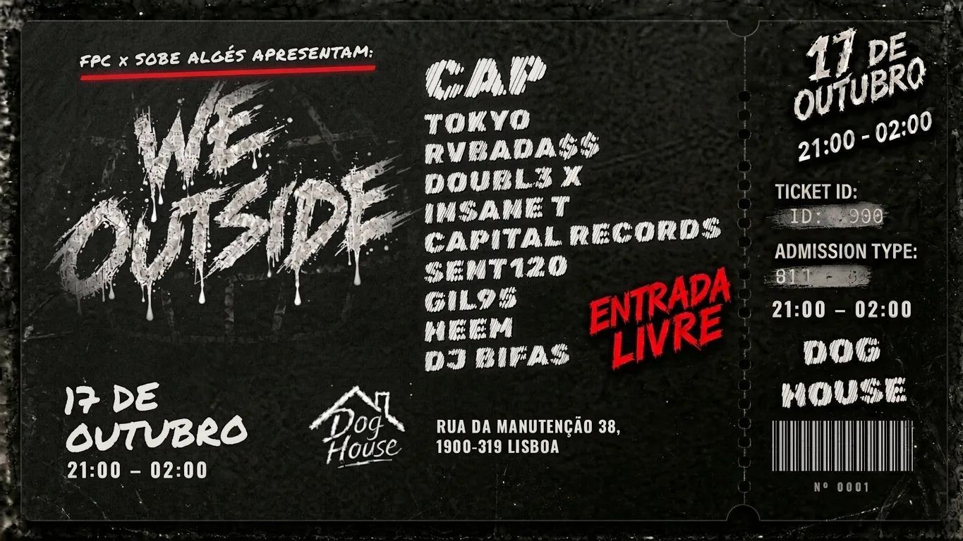 Fdc X Sobe Algés Cover