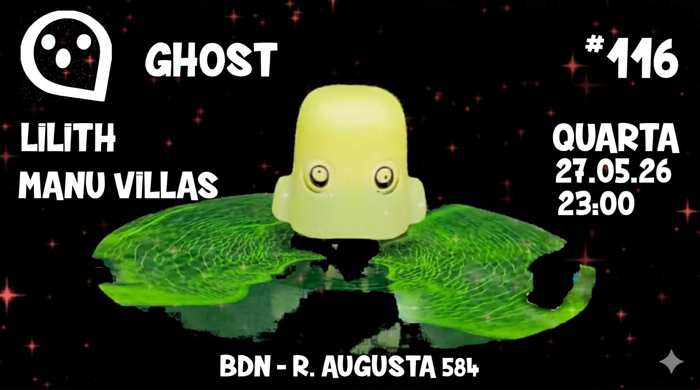 Ghost #116 — Lilith, Manu Villas Cover