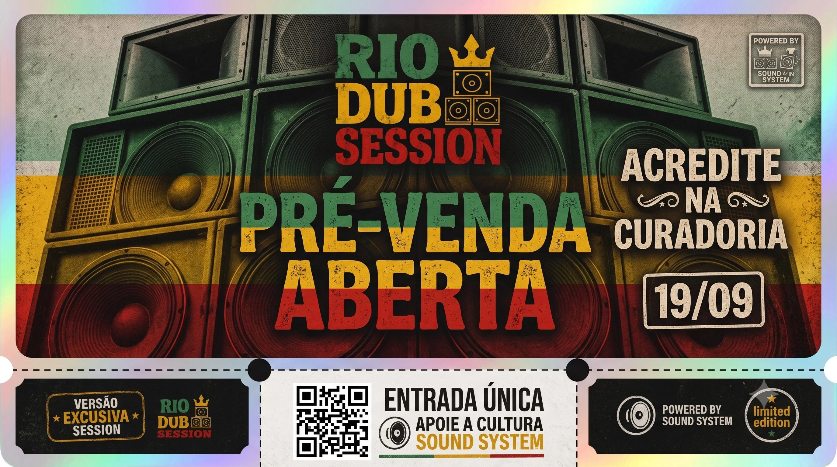 [19/09] Pré-Venda - Rio Dub Session Cover