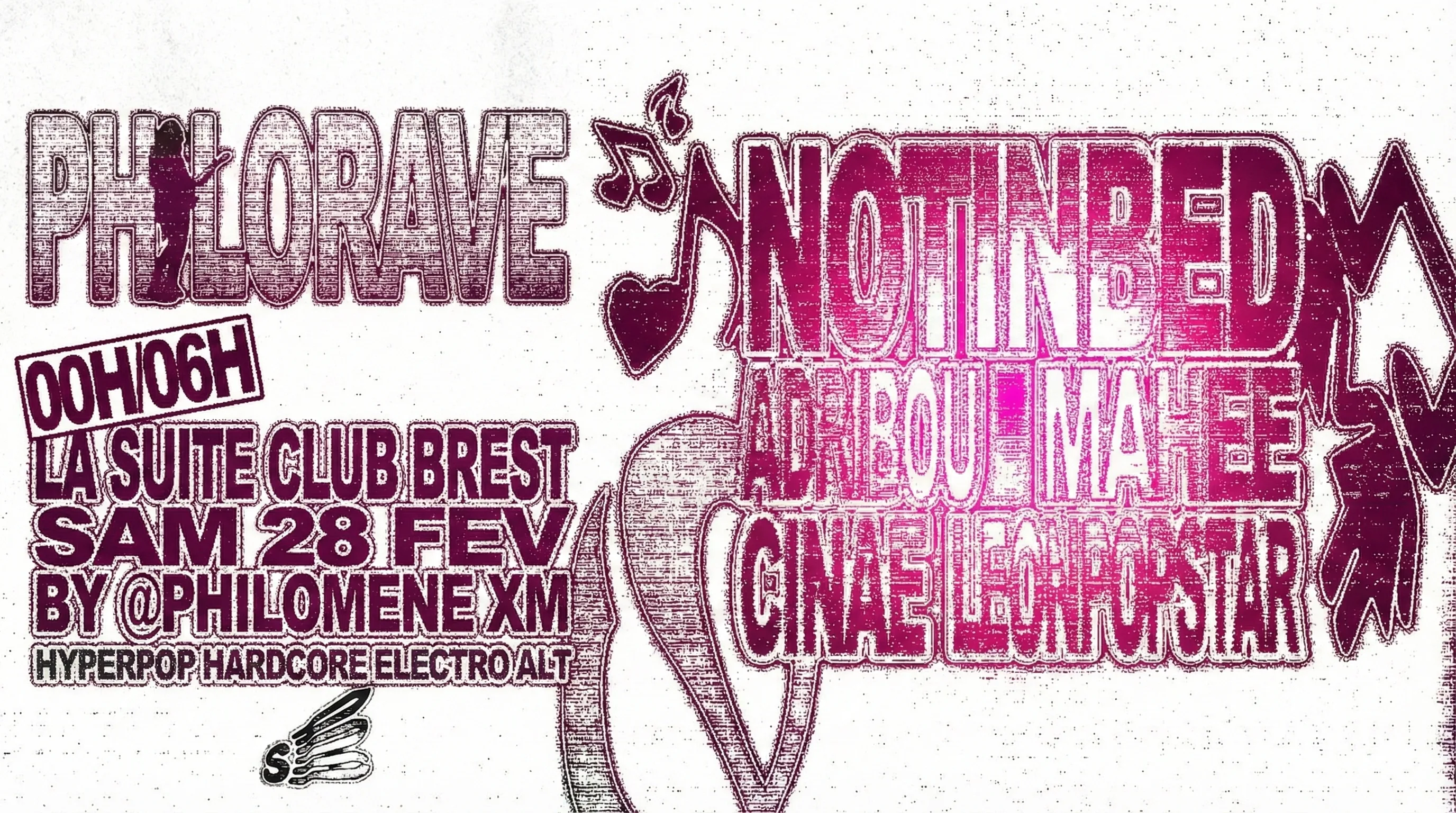 Philorave! #1 By @Philomene.Xm -- La Suite, Brest Cover