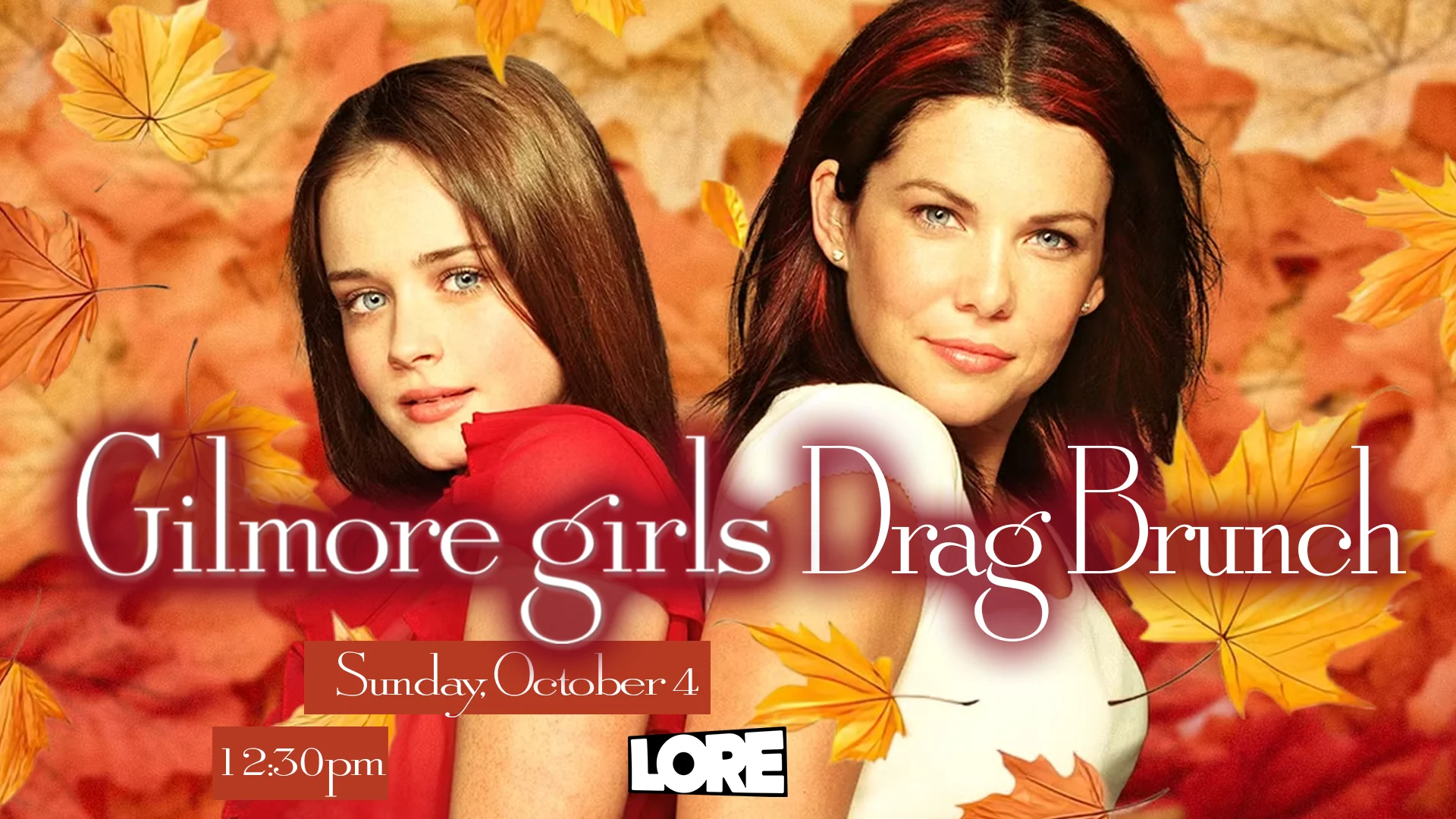 Gilmore Girls Drag Brunch Cover
