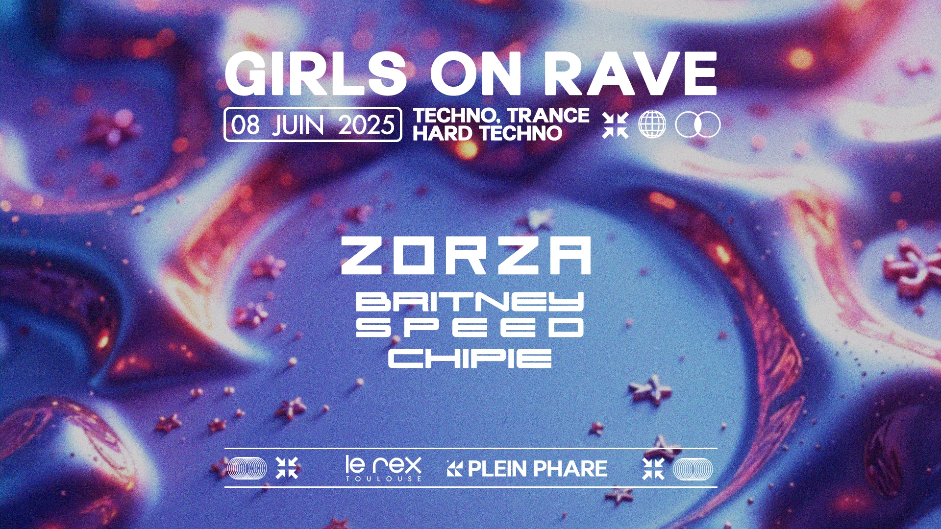 Girls On Rave W/ Zorza, Britney Speed & Chipie Cover