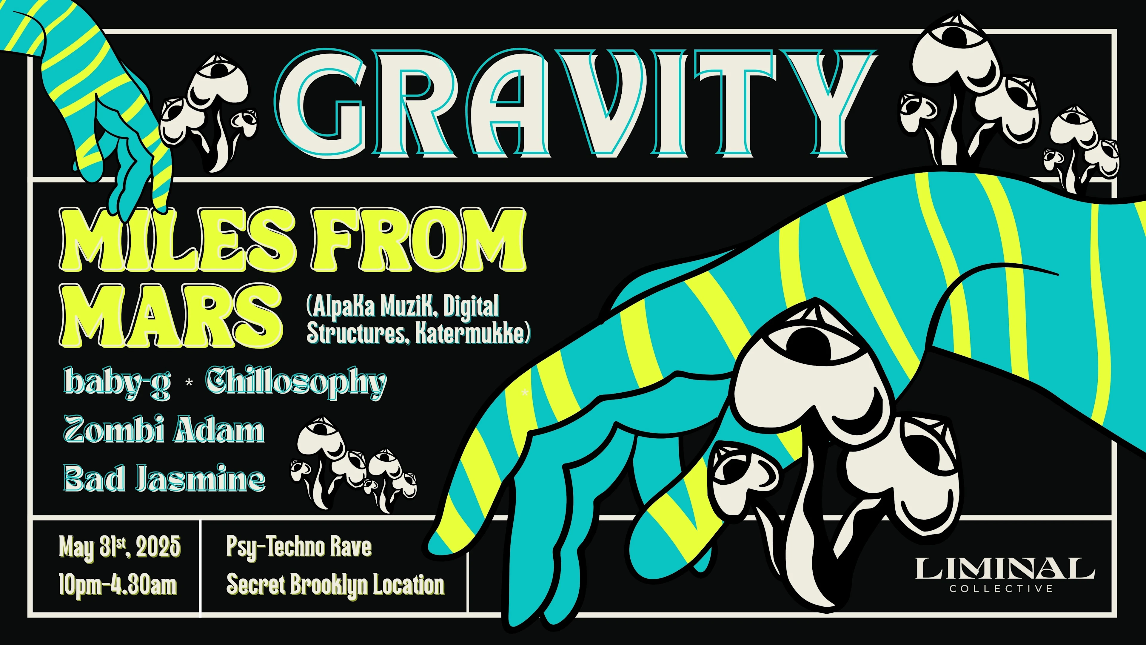 Gravity By Liminal Collective W/ Miles From Mars Cover