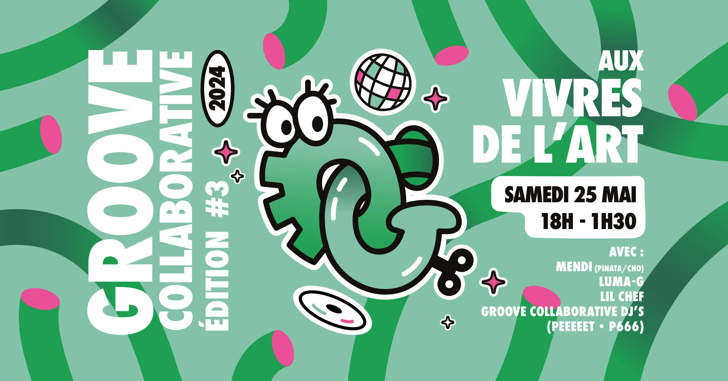 Groove Collaborative #3 • Les Vivres De L'art Cover