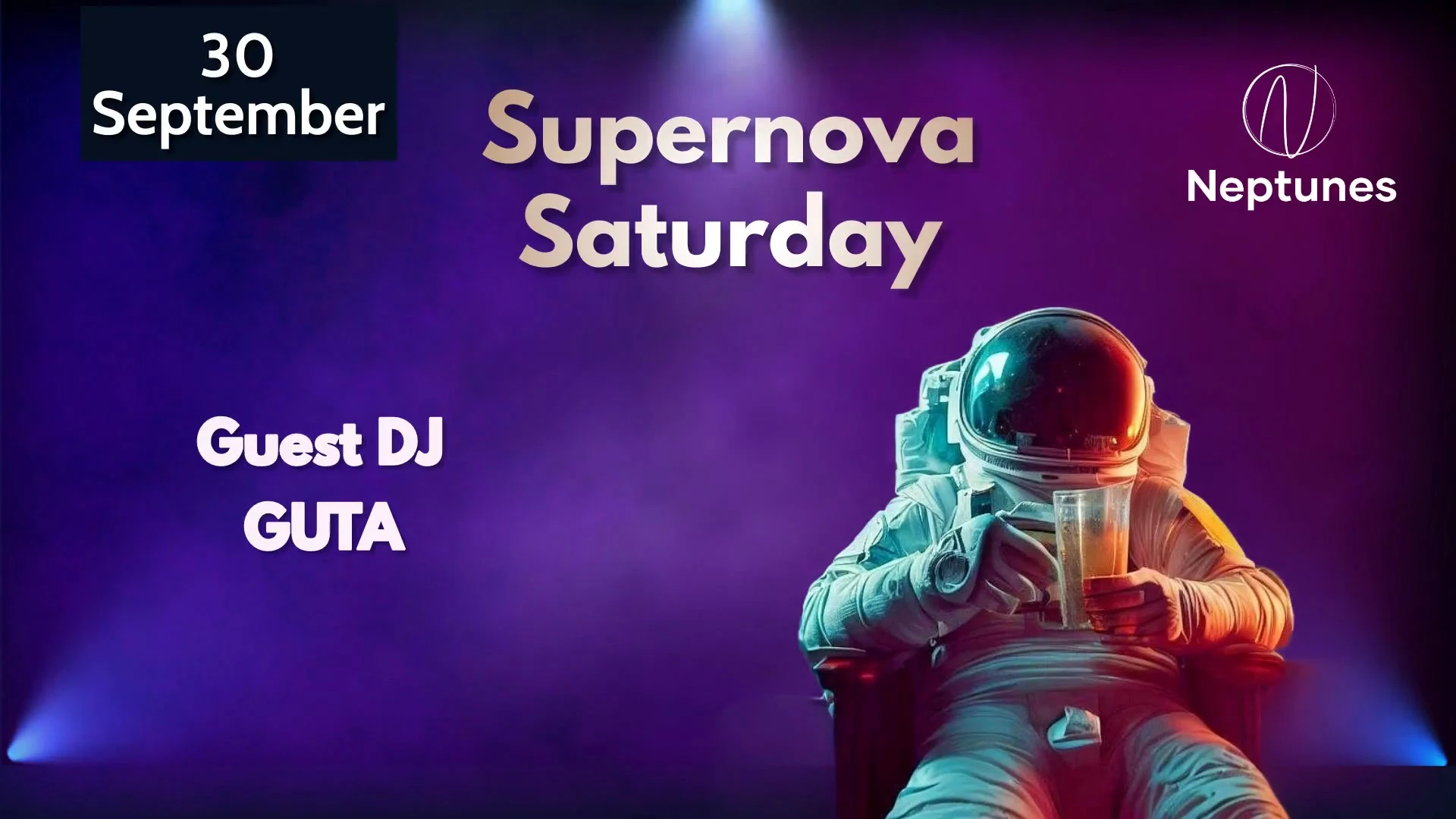 Supernova Saturday With Dj Guta Cover