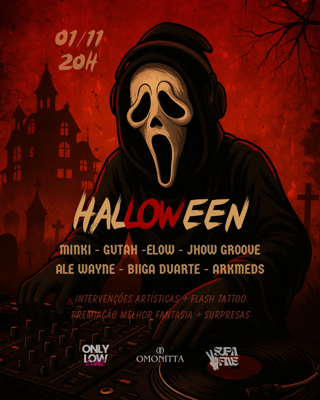 Only Low Halloween Cover