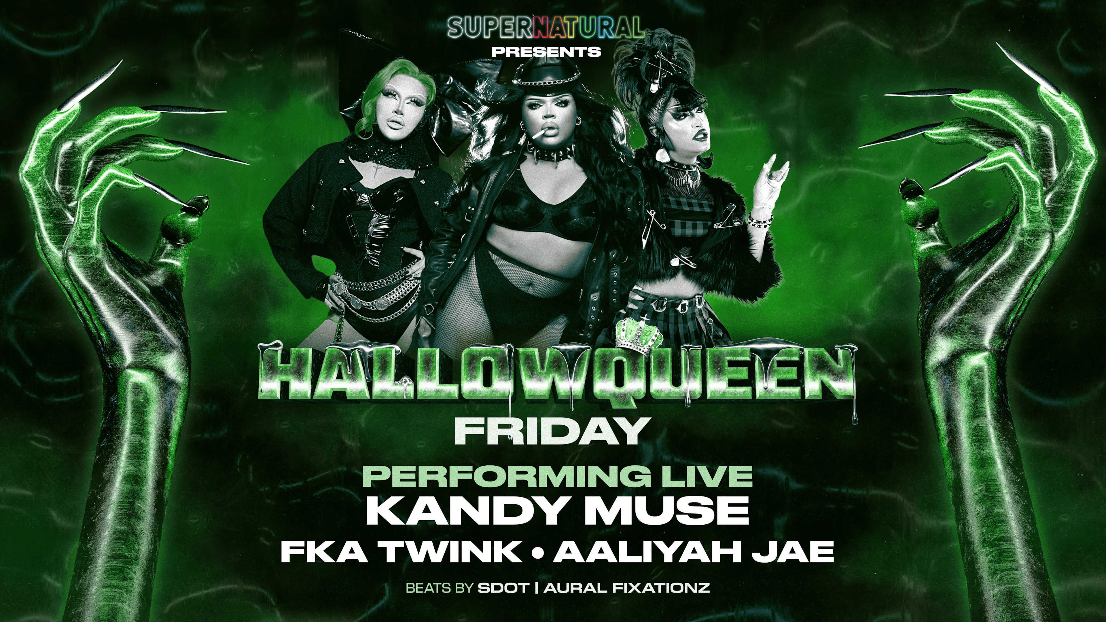 Hallowqueen Friday Ft. Kandy Muse Cover