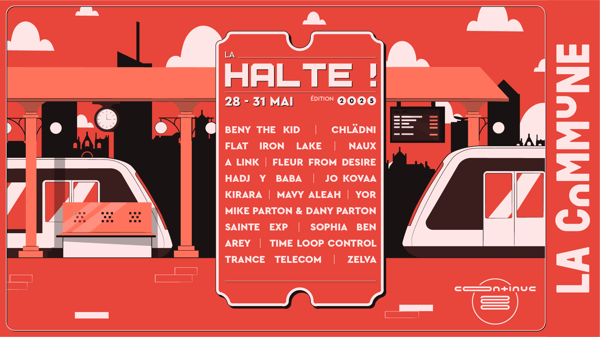 La Halte ! Cover