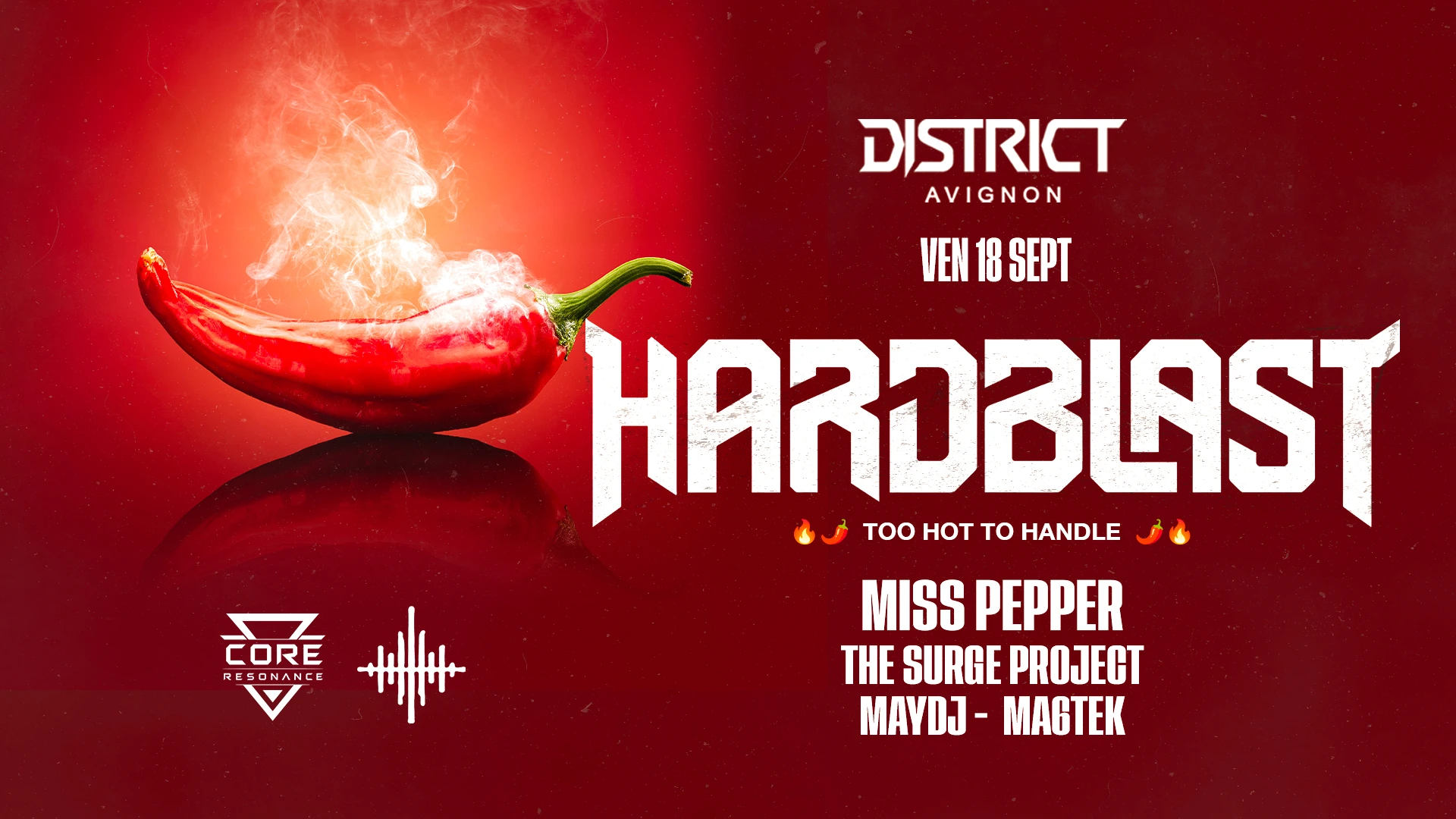 Hardblast : Miss Pepper - The Surge Project - Maydji -Ma6tek Cover