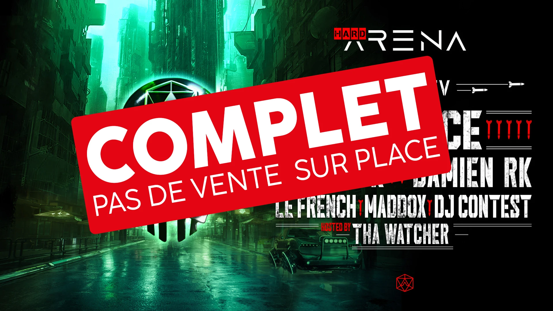 Hardarena W/ Warface, Dimitri K, Damien Rk, Tha Watcher ... Cover