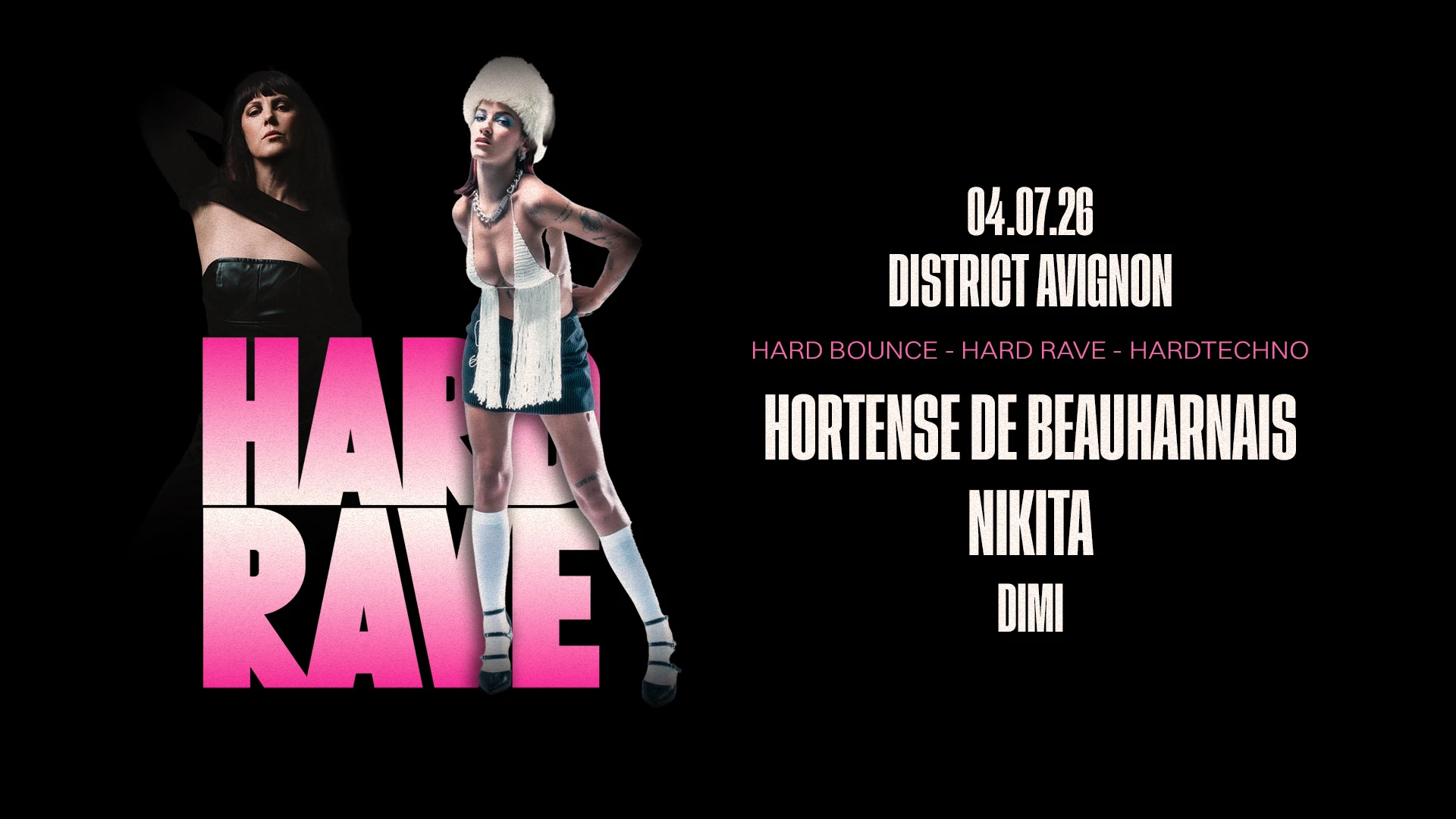 Harde Rave : Hortense De Beauharnais & Nikita Cover