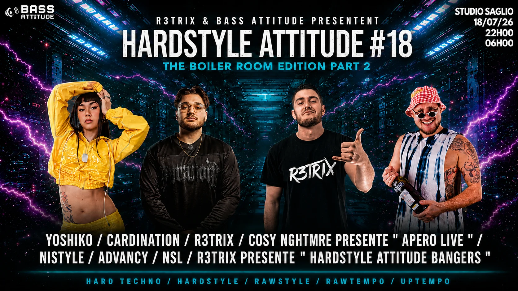 Hardstyle Attitude #18 : The Boiler Part 2 Cover