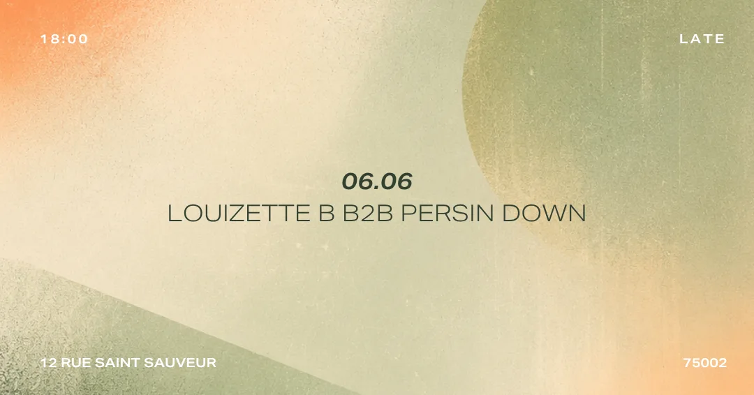 Heclipse Presents : Louizette B B2b Persin Down Cover