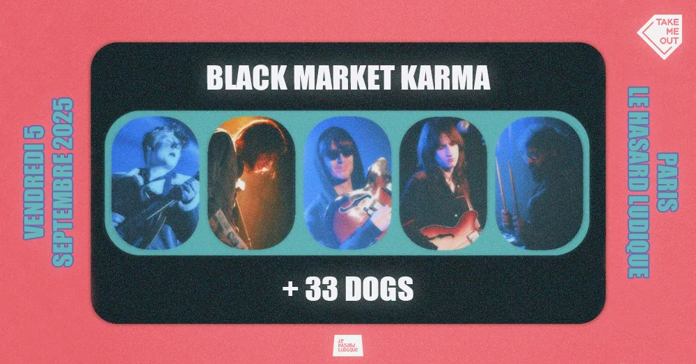 Black Market Karma + 33 Dogs Cover