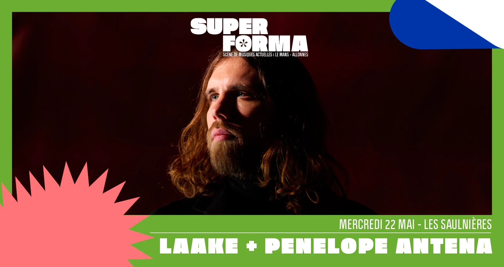 Laake + Penelope Antena @ Les Saulnières Cover