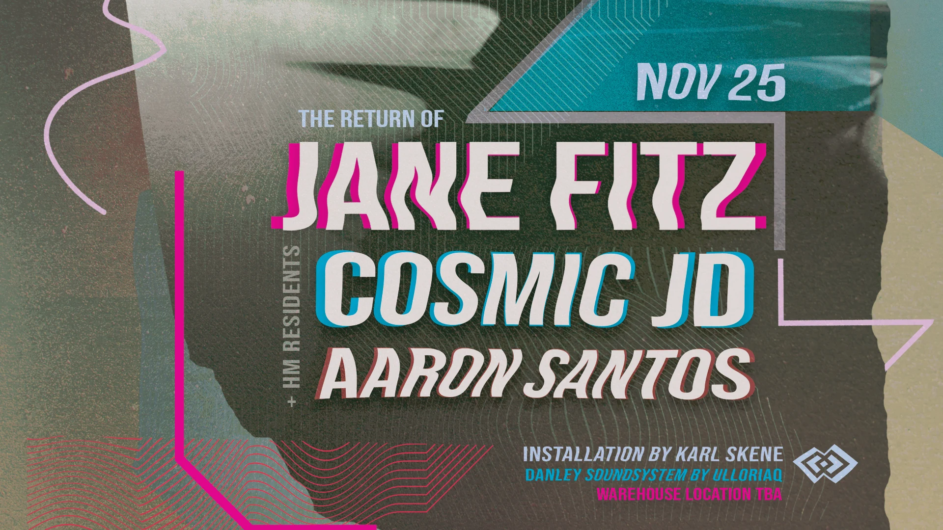 Hypnotic Mindscapes: Jane Fitz, Cosmic Jd, Aaron Santos Cover