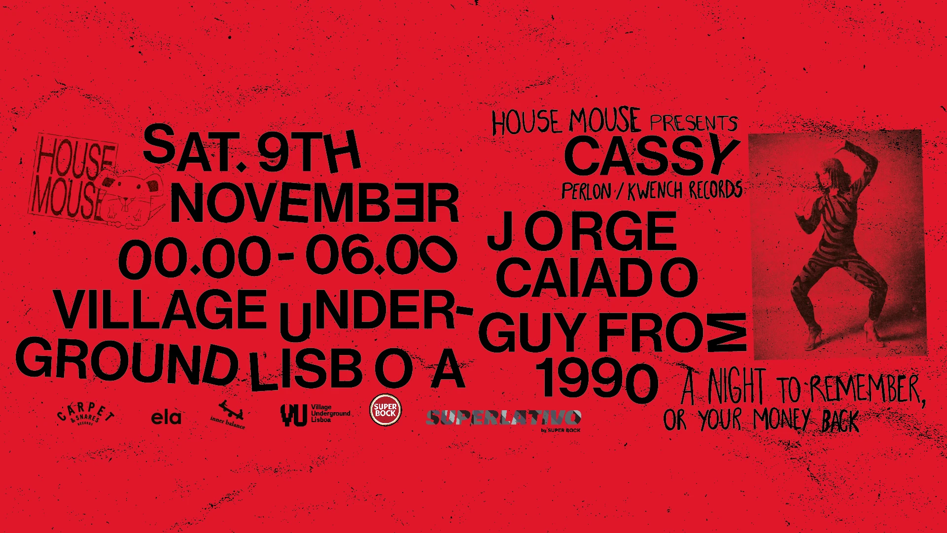 Superlativo Apresenta: House Mouse W/ Cassy Cover