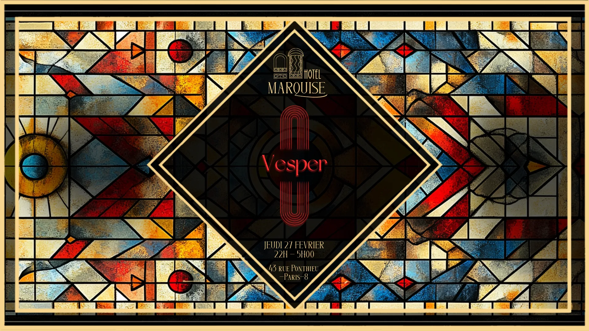 Vesper At Hotel Marquise - 27/02 Cover
