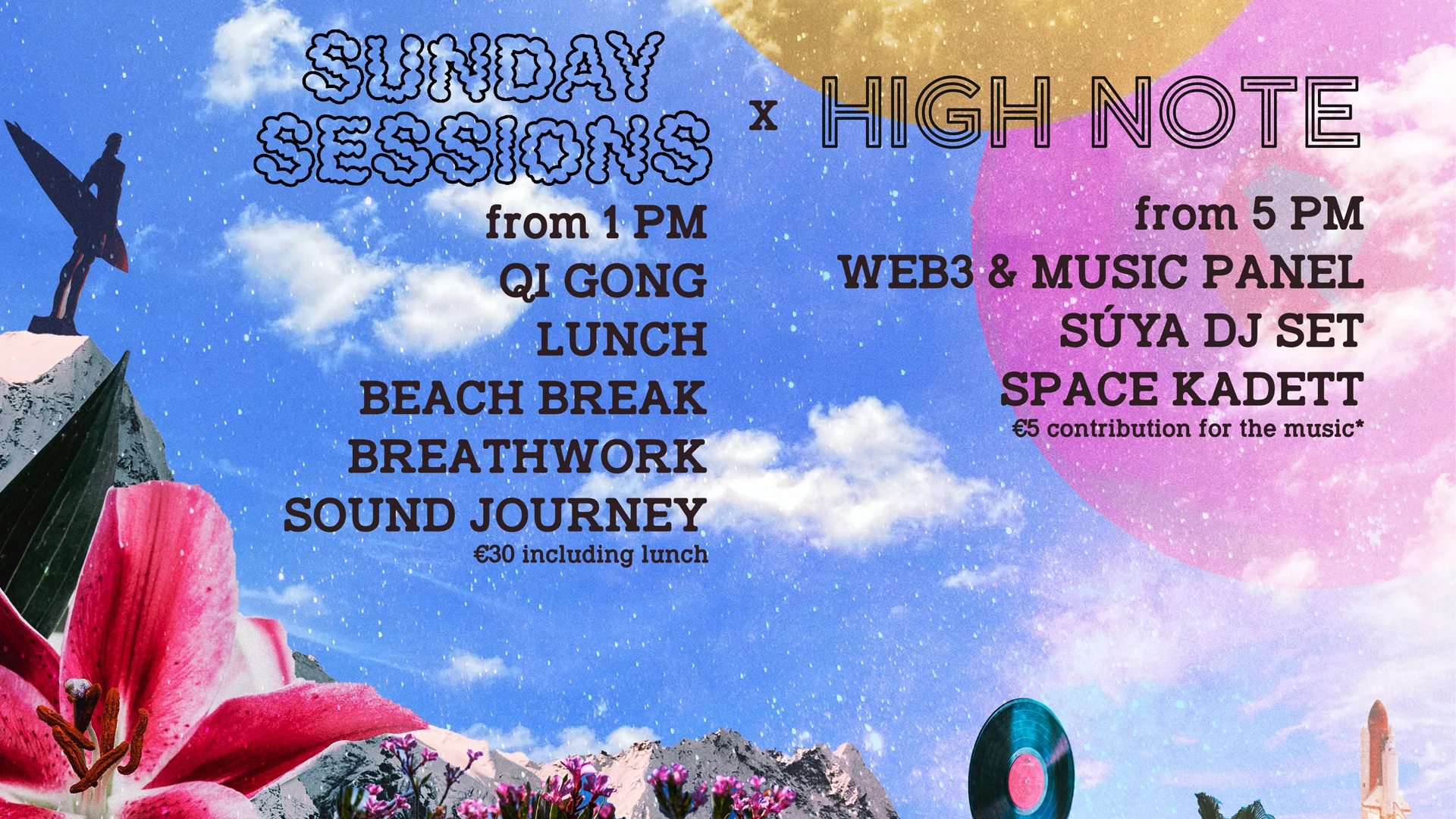 High Note & Sunday Sessions W/ Súya Cover