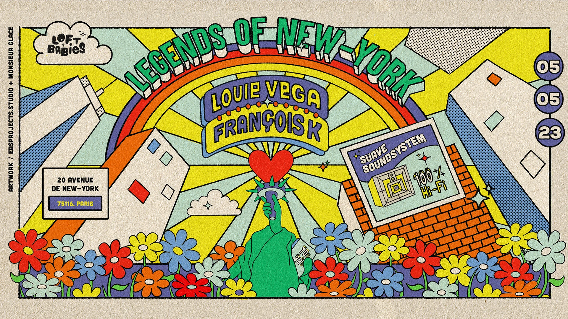 Louie Vega + François K / Loft Babies : Legends Of Nyc Cover