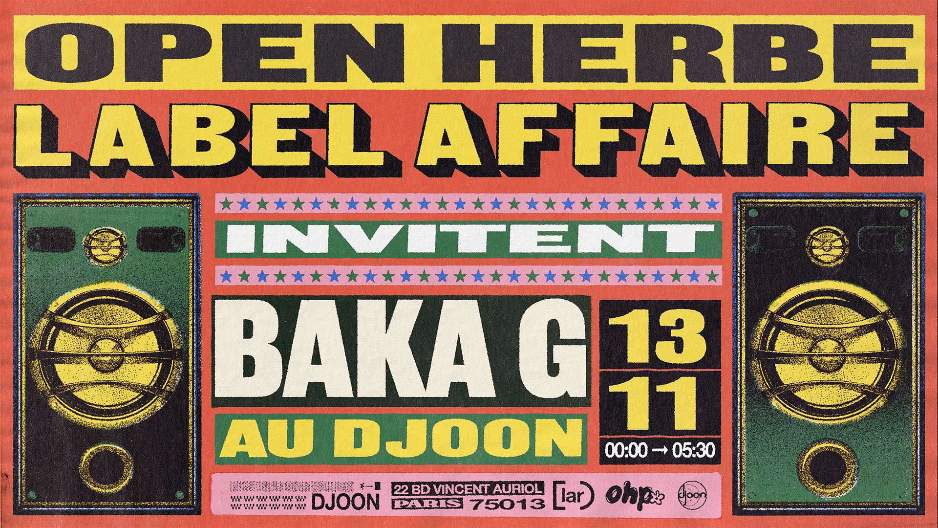 Open Herbe & Label Affaire Invitent Baka G Cover