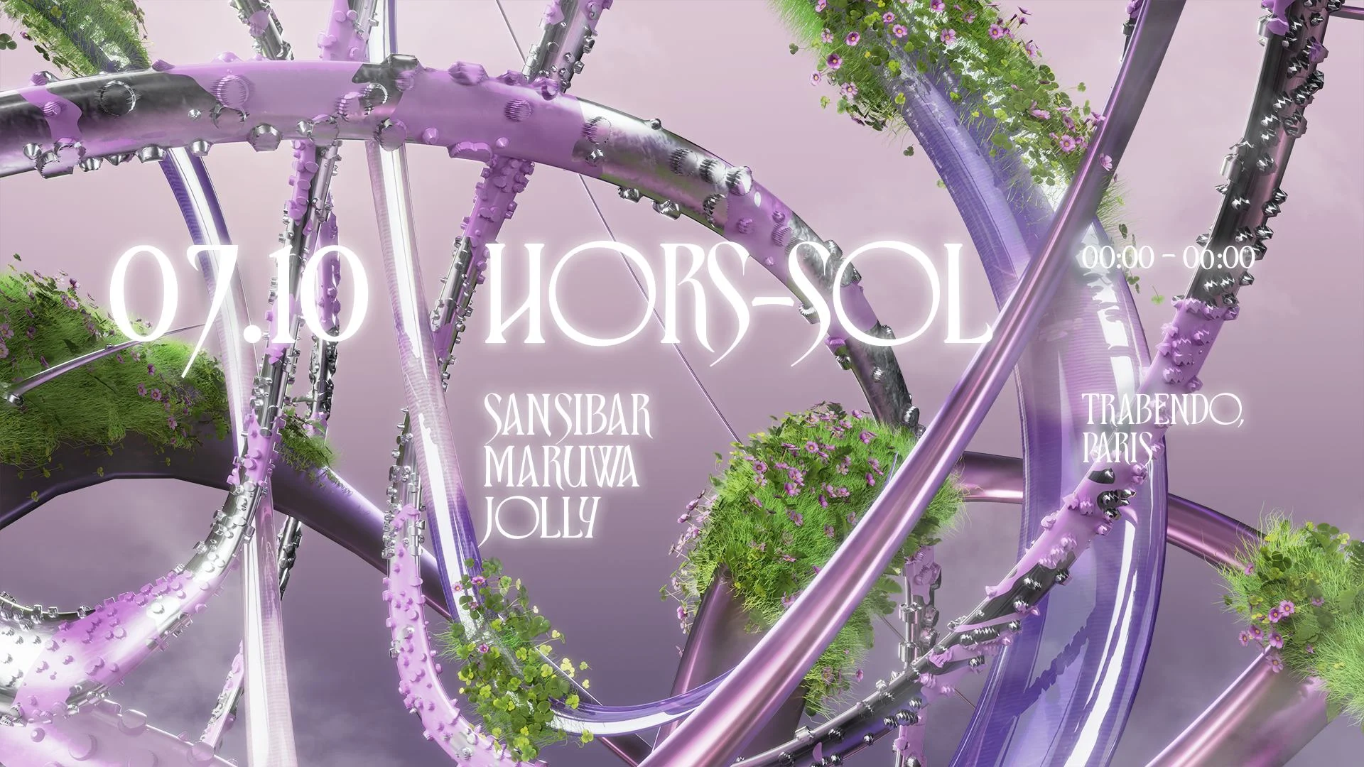 Hors-Sol X Trabendo : Sansibar + Maruwa + Jolly Cover