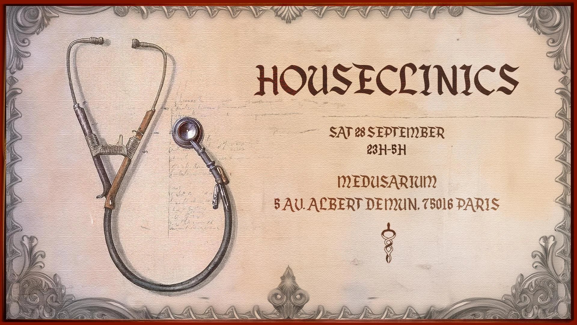 Houseclinics Opening｜28 Septembre Cover