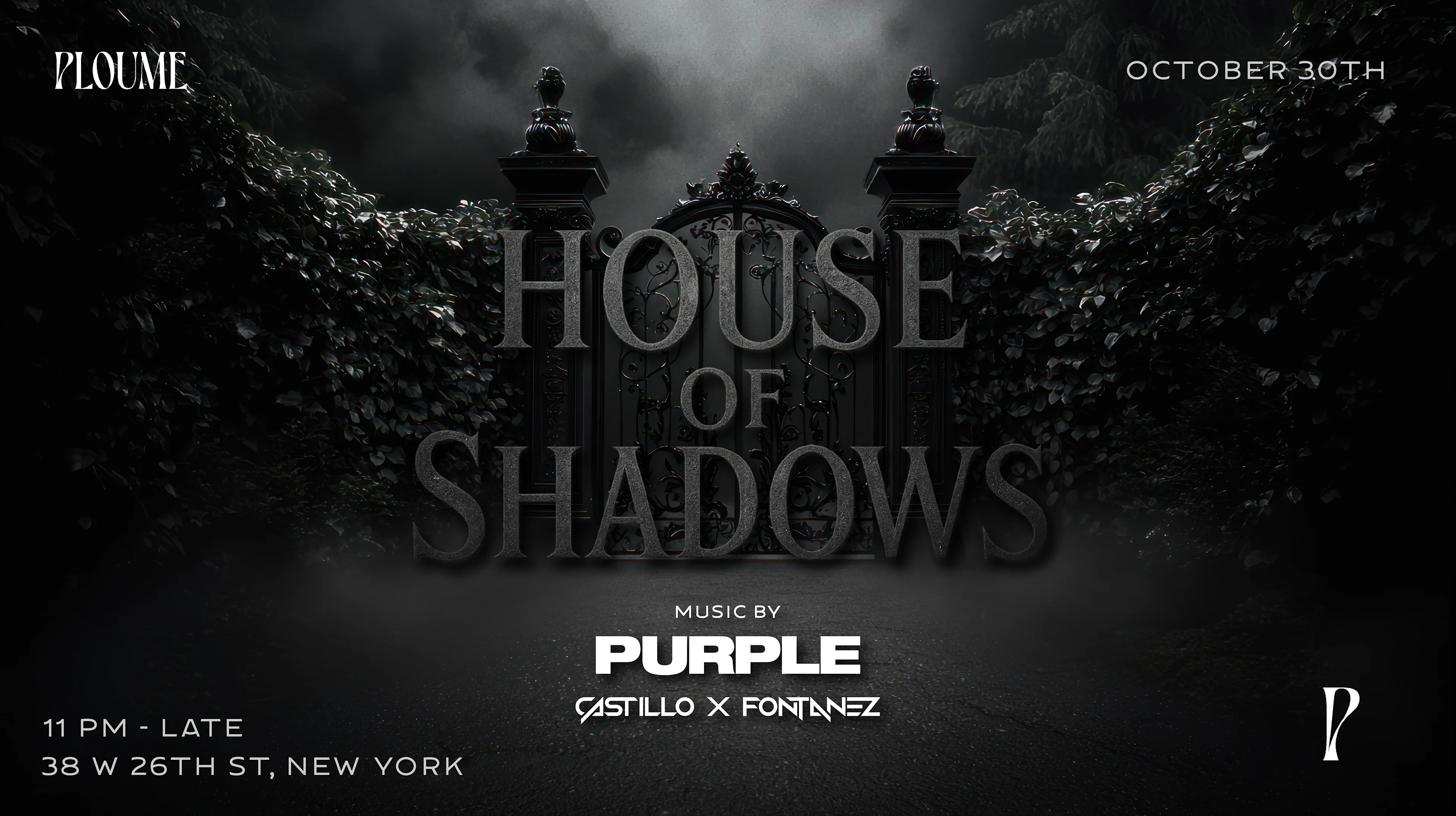 House Of Shadows - Purple / Castillo X Fontanez Cover