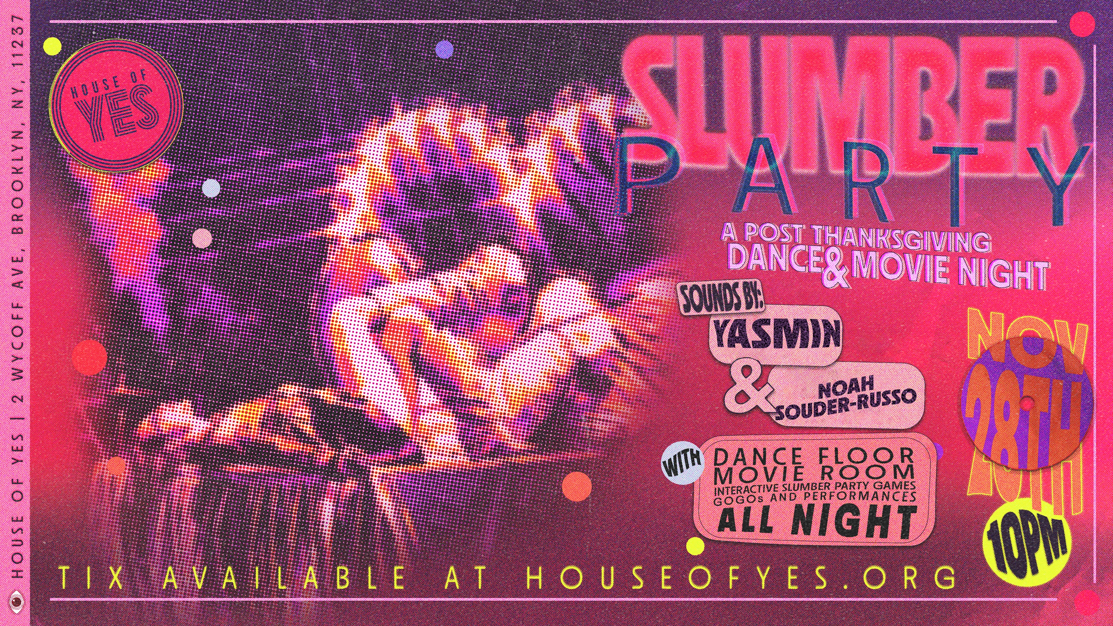 Slumber Party: Yasmin • Noah Souder-Russo Cover