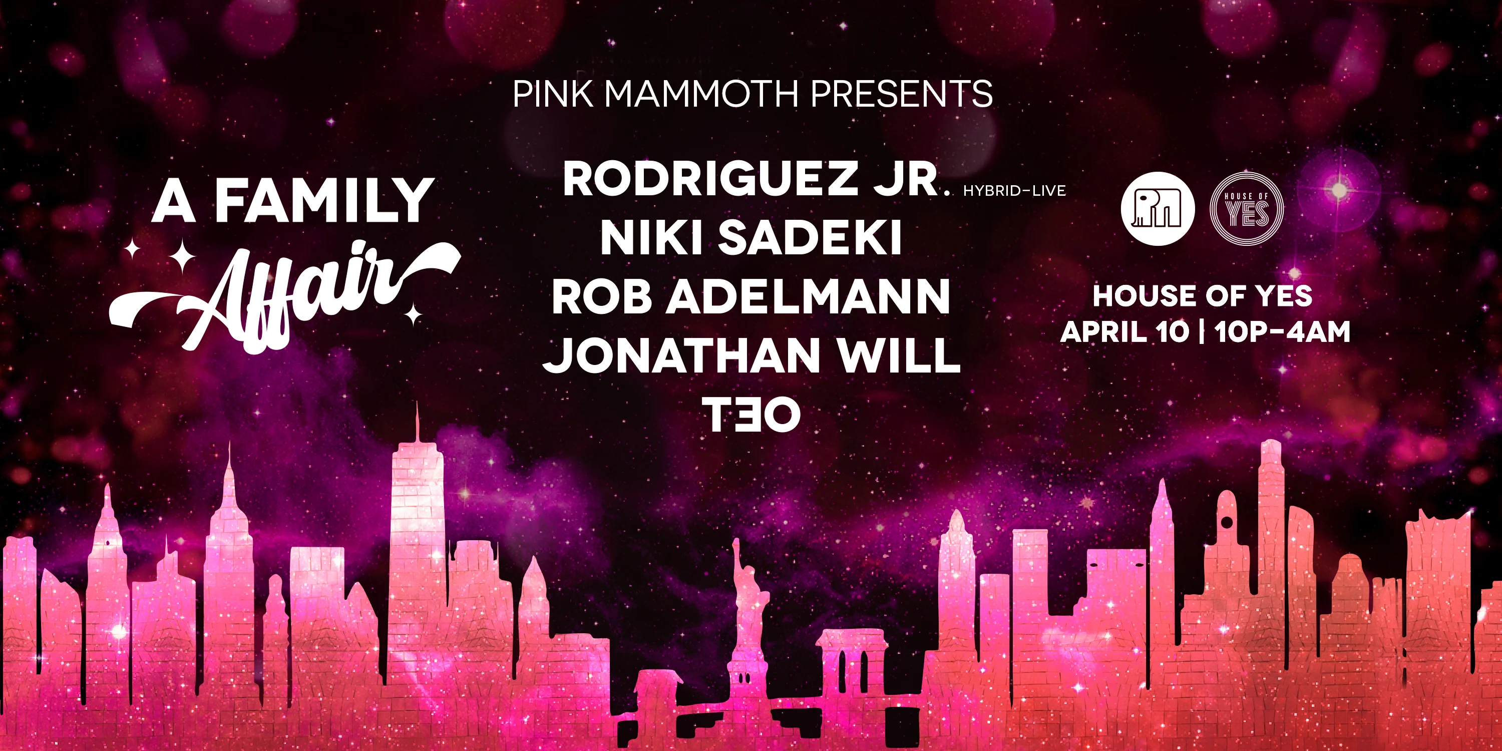 Pink Mammoth: Rodriguez Jr • Niki Sadeki • Rob Adelmann ++ Cover