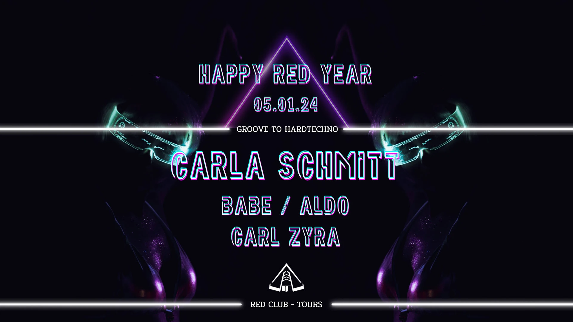 Happy Red Year : Carla Schmitt Cover
