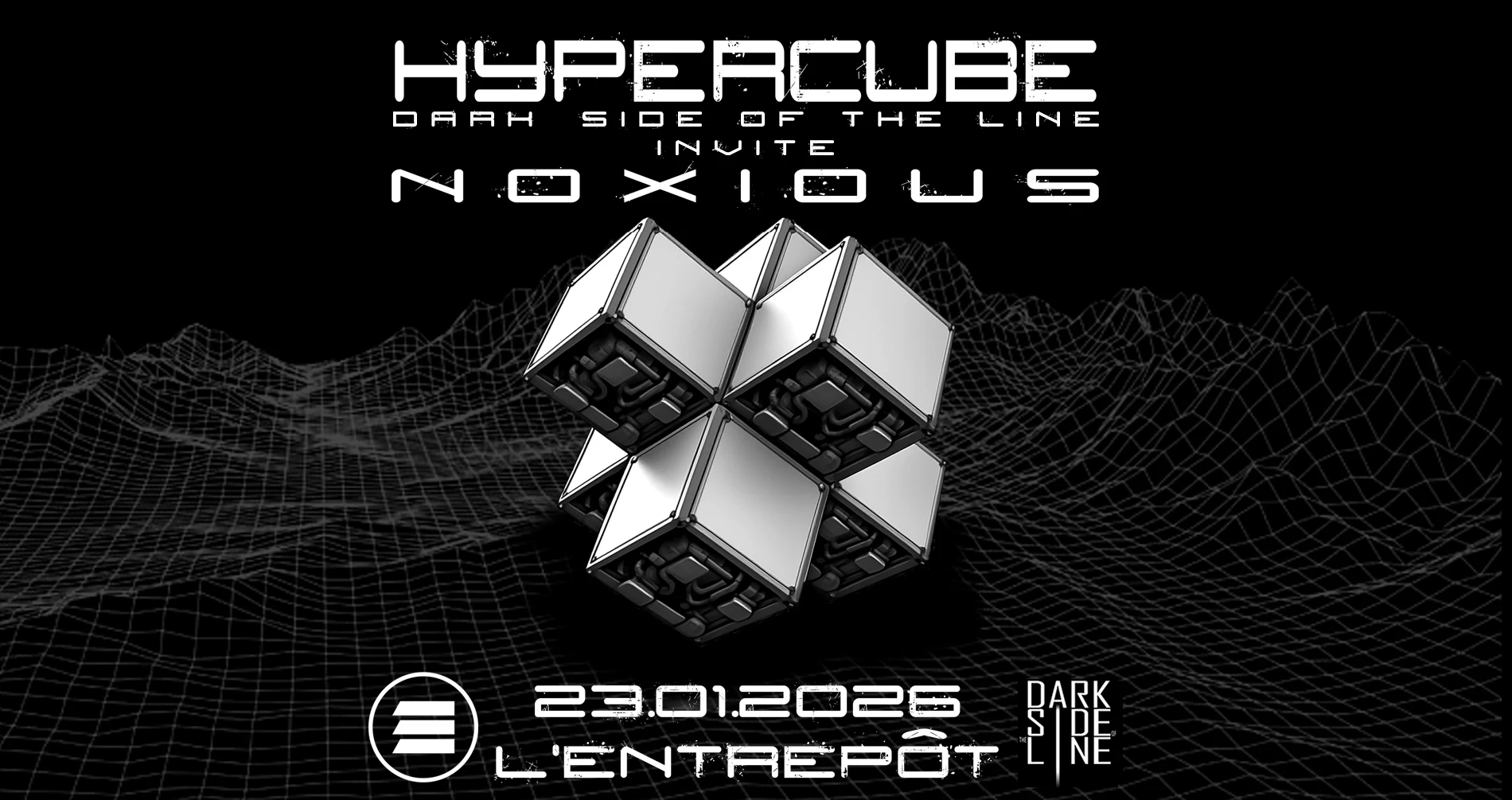 Dark Side Of The Line Présente: Hypercube Cover