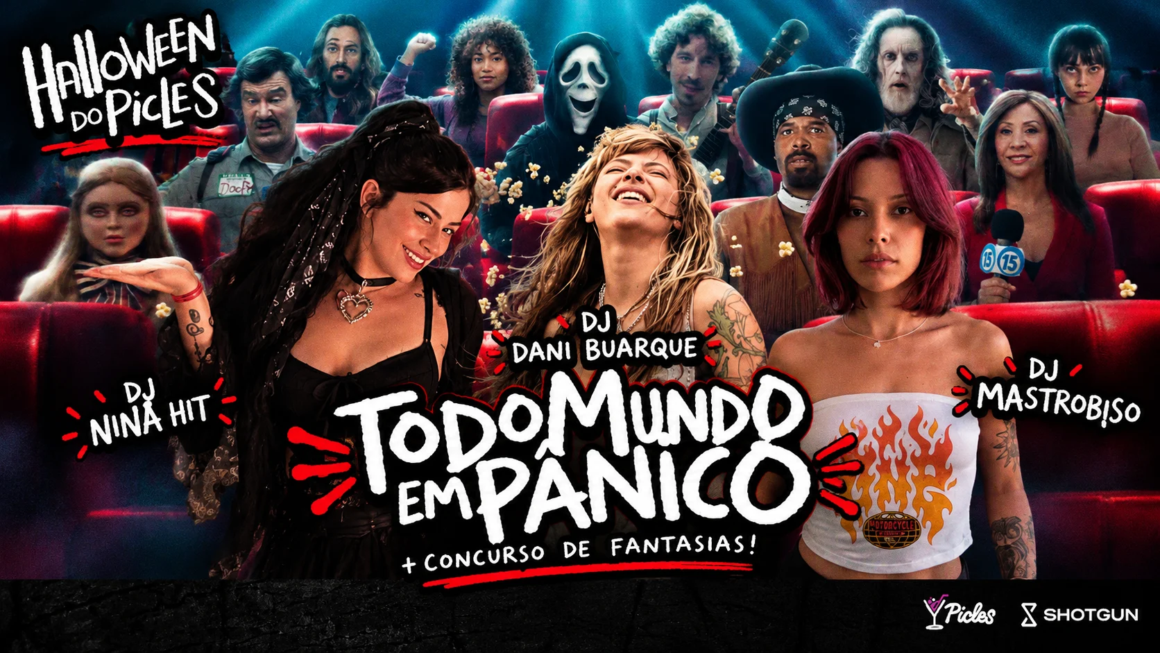 Todo Mundo Em Pânico · Dj Nina Hit · Halloween Parte 2 Cover