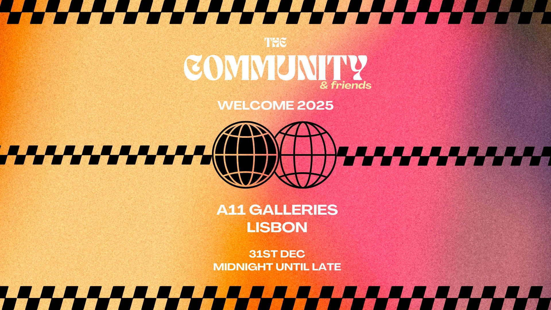 The Community &Friends: Welcome 2025 Cover