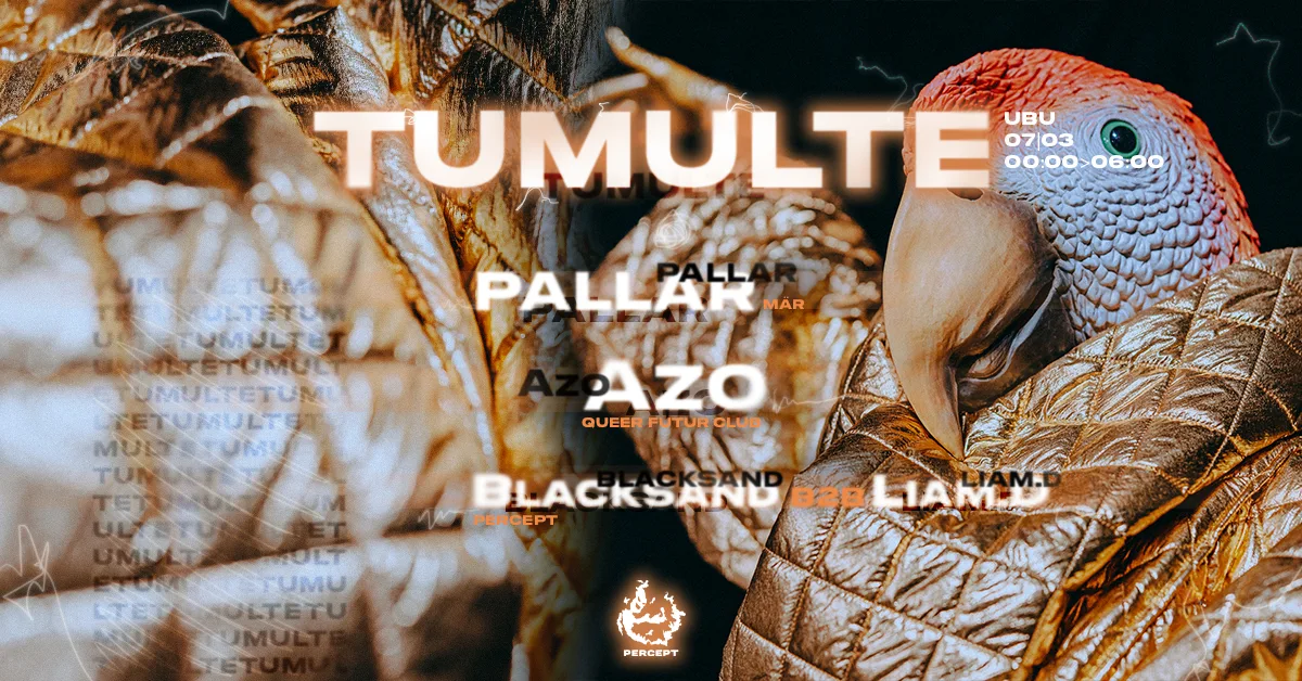 Tumulte | Azo, Pallar, Blacksand B2b Liam.D Cover
