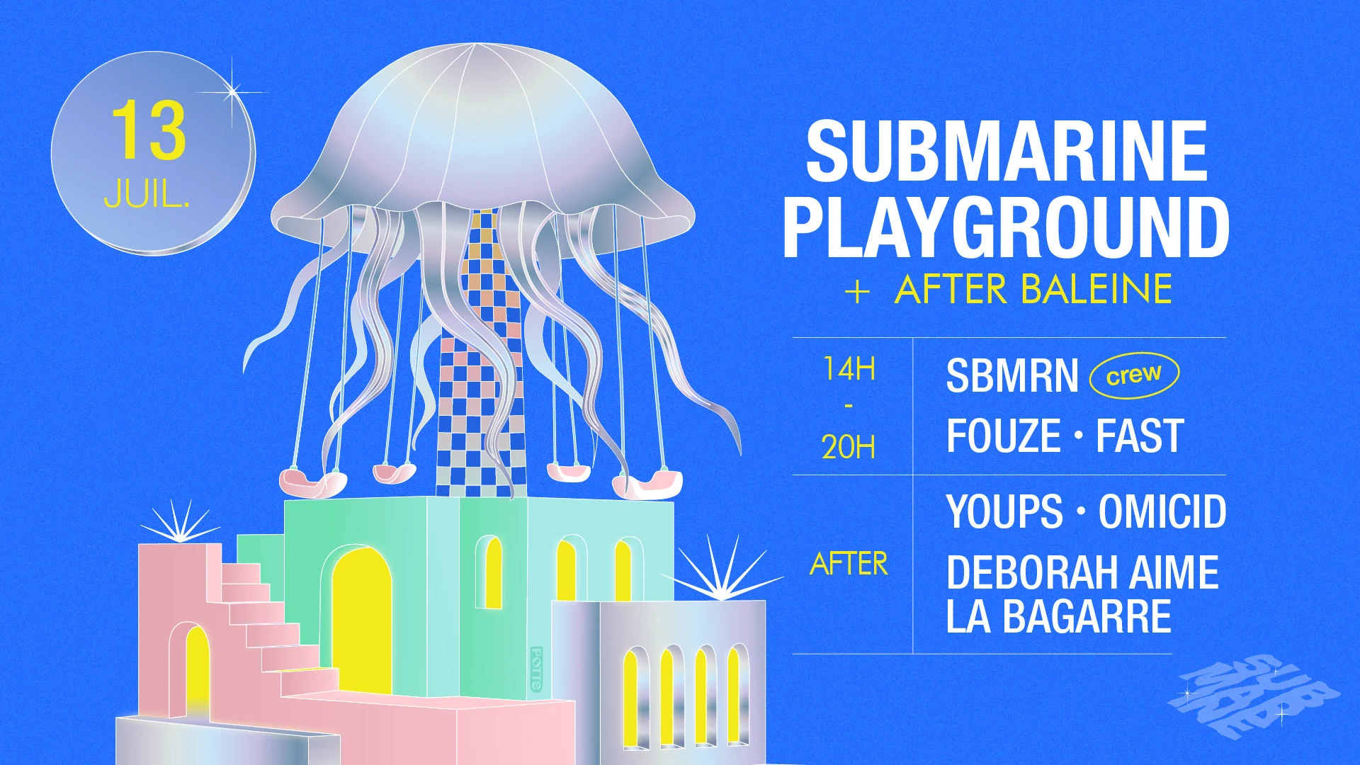 Submarine Playground X After Baleine Cover