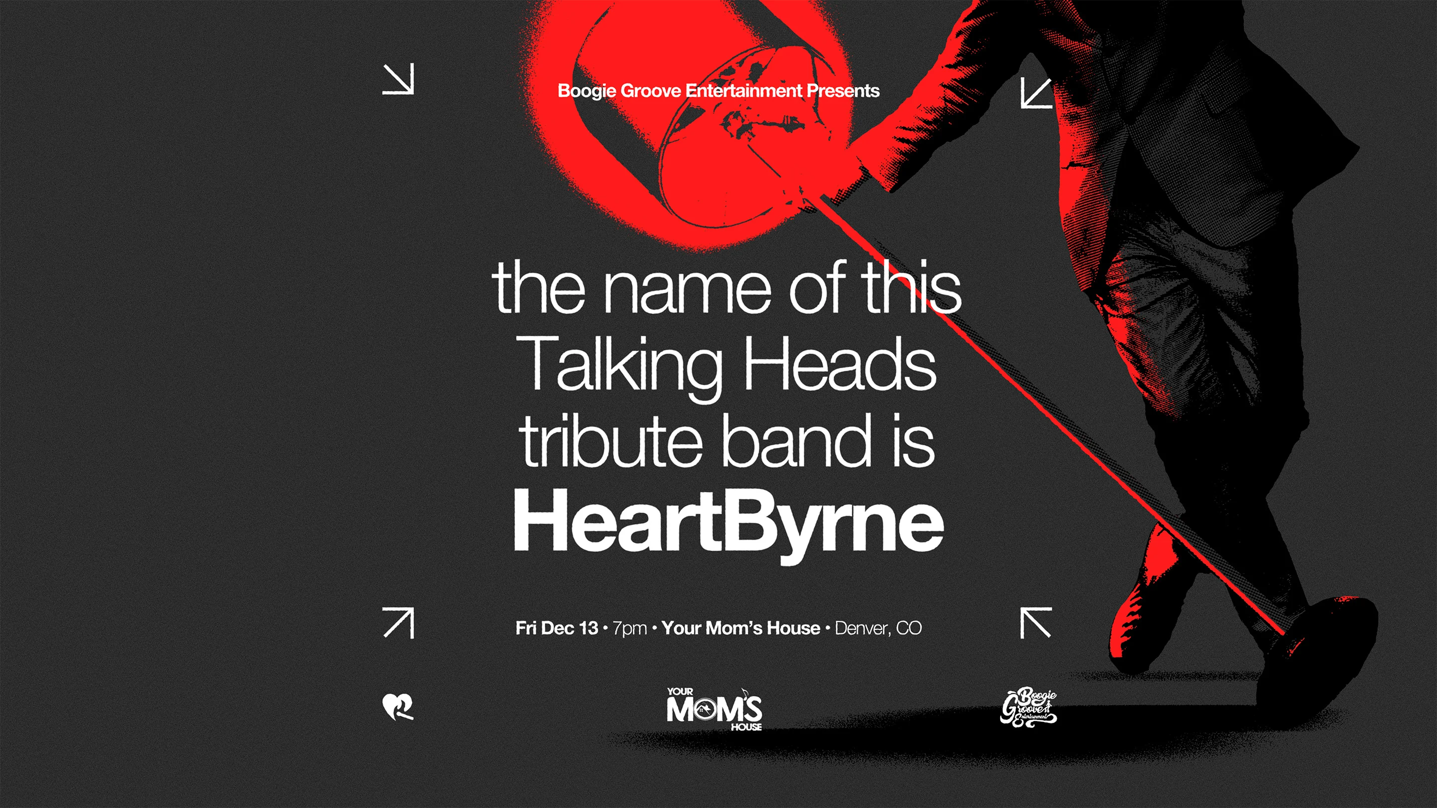 Heartbyrne: Talking Heads Tribute Show Cover