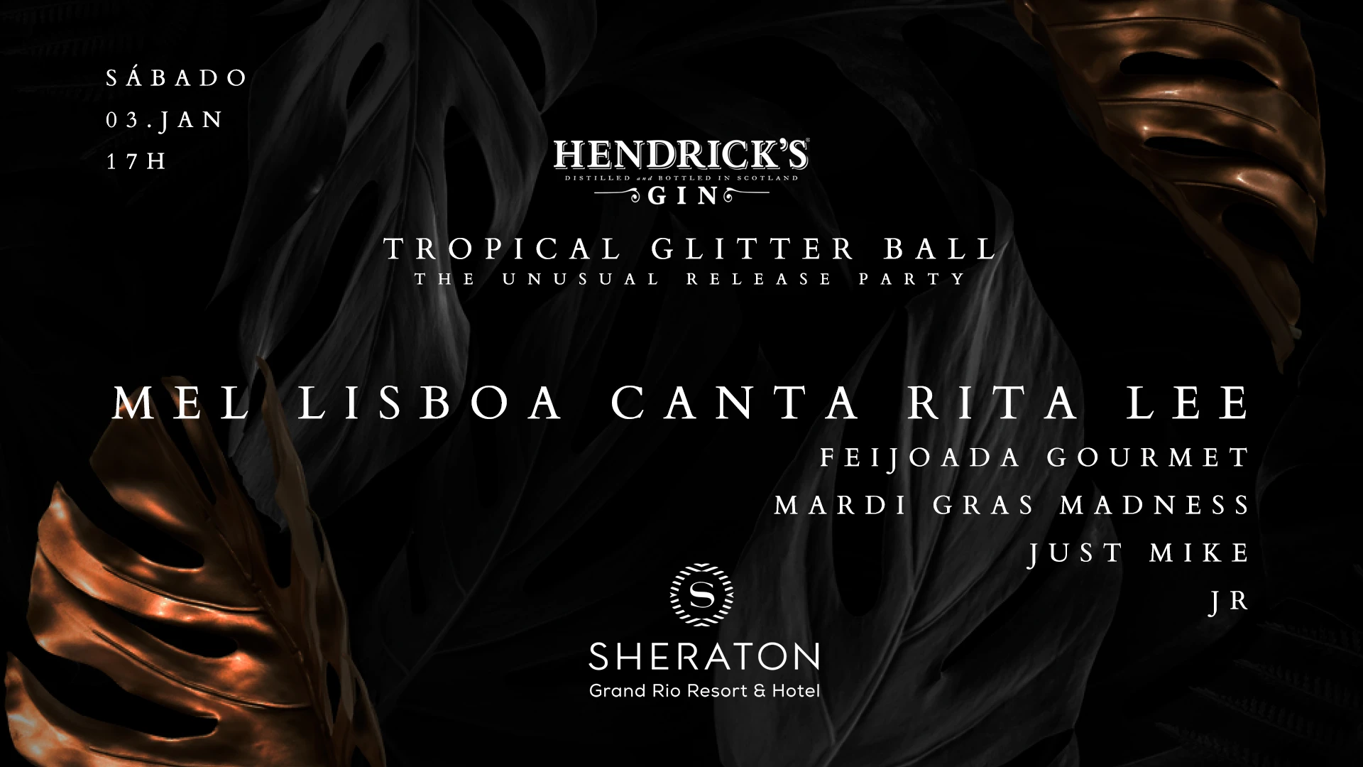 Hendrick's Tropical Glitter Ball : Mel Lisboa Canta Rita Lee Cover