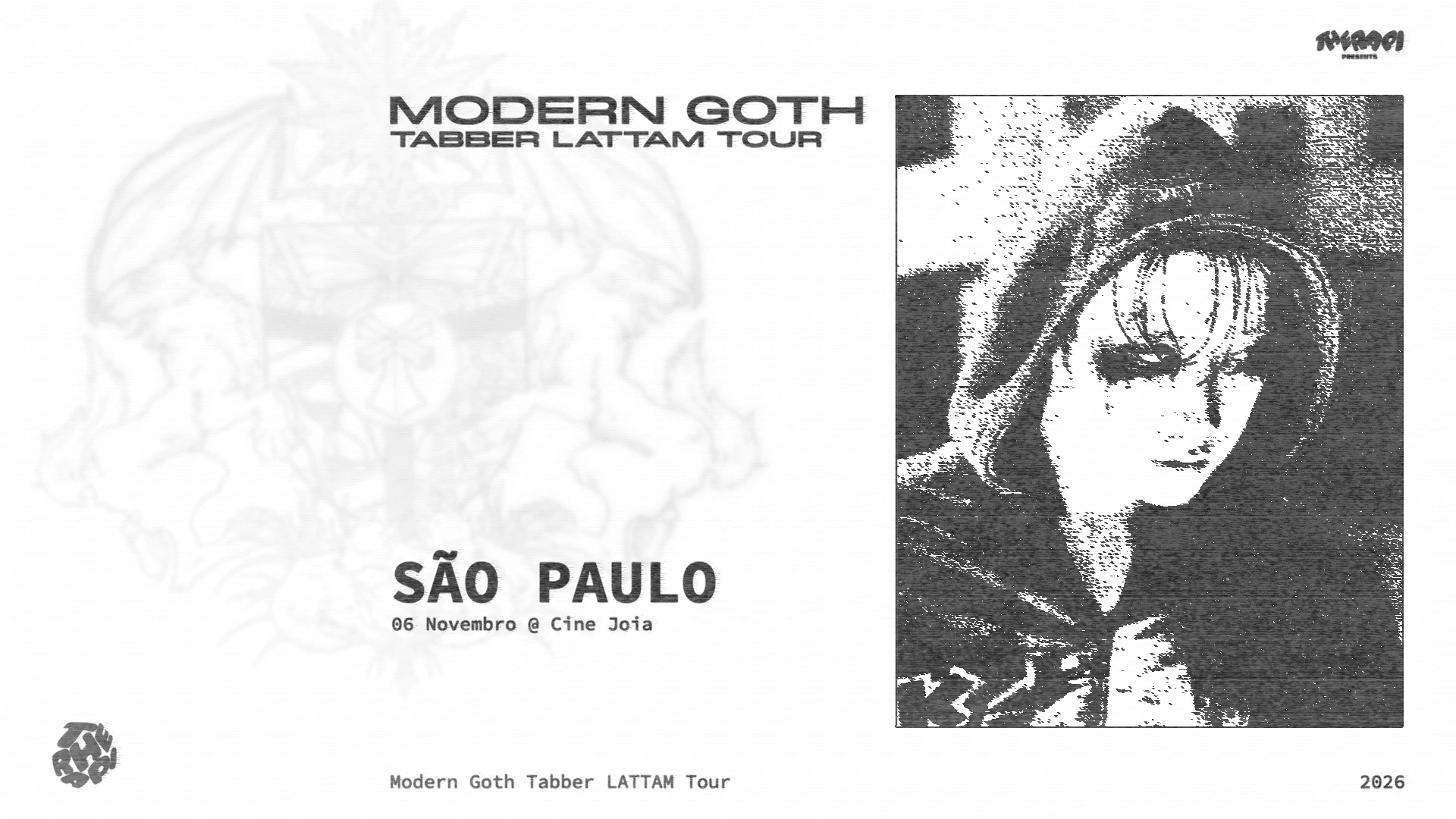 Tabber Modern Goth São Paulo Cover