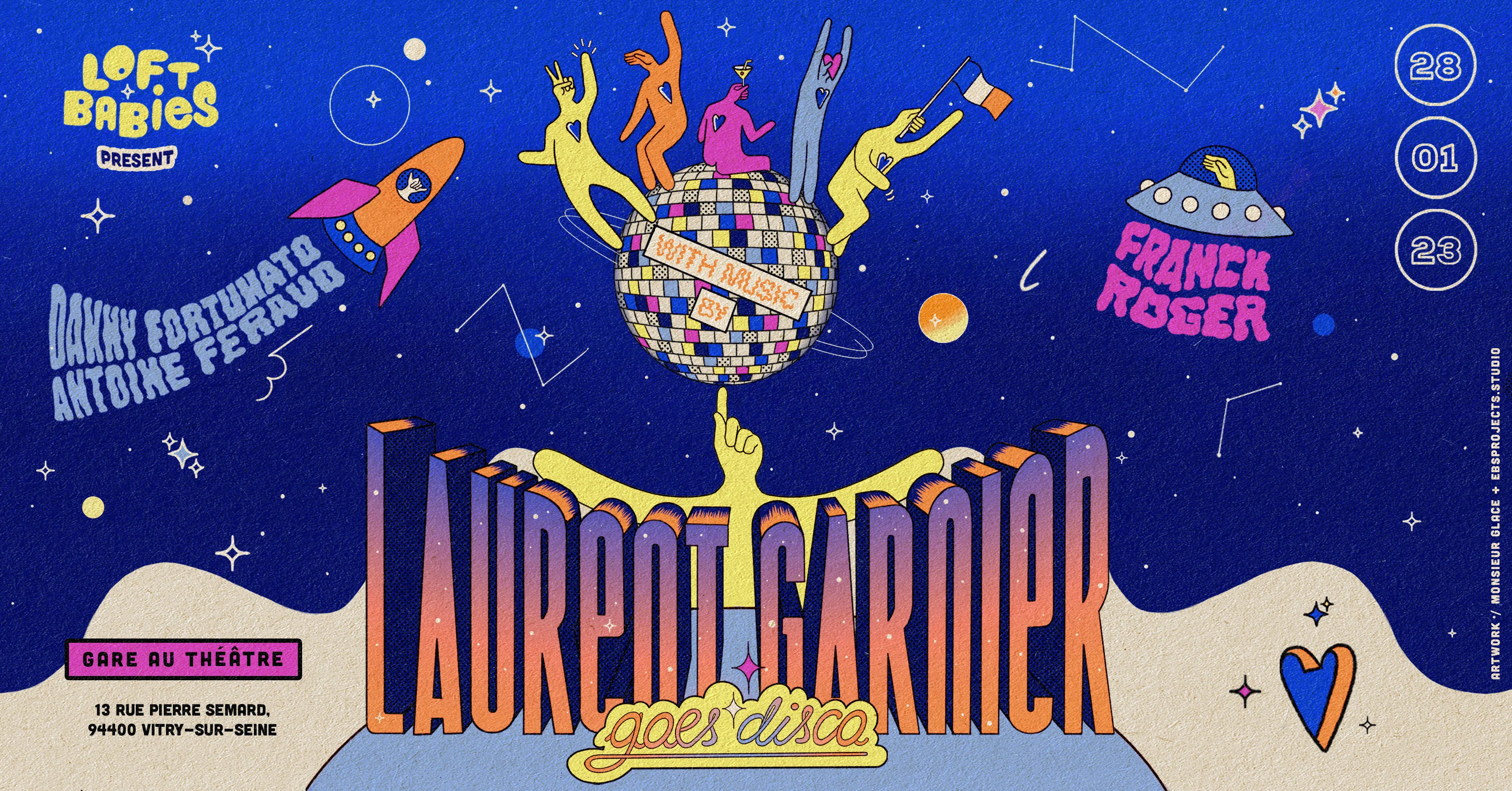 Loft Babies Presents: Laurent Garnier Goes Disco Cover