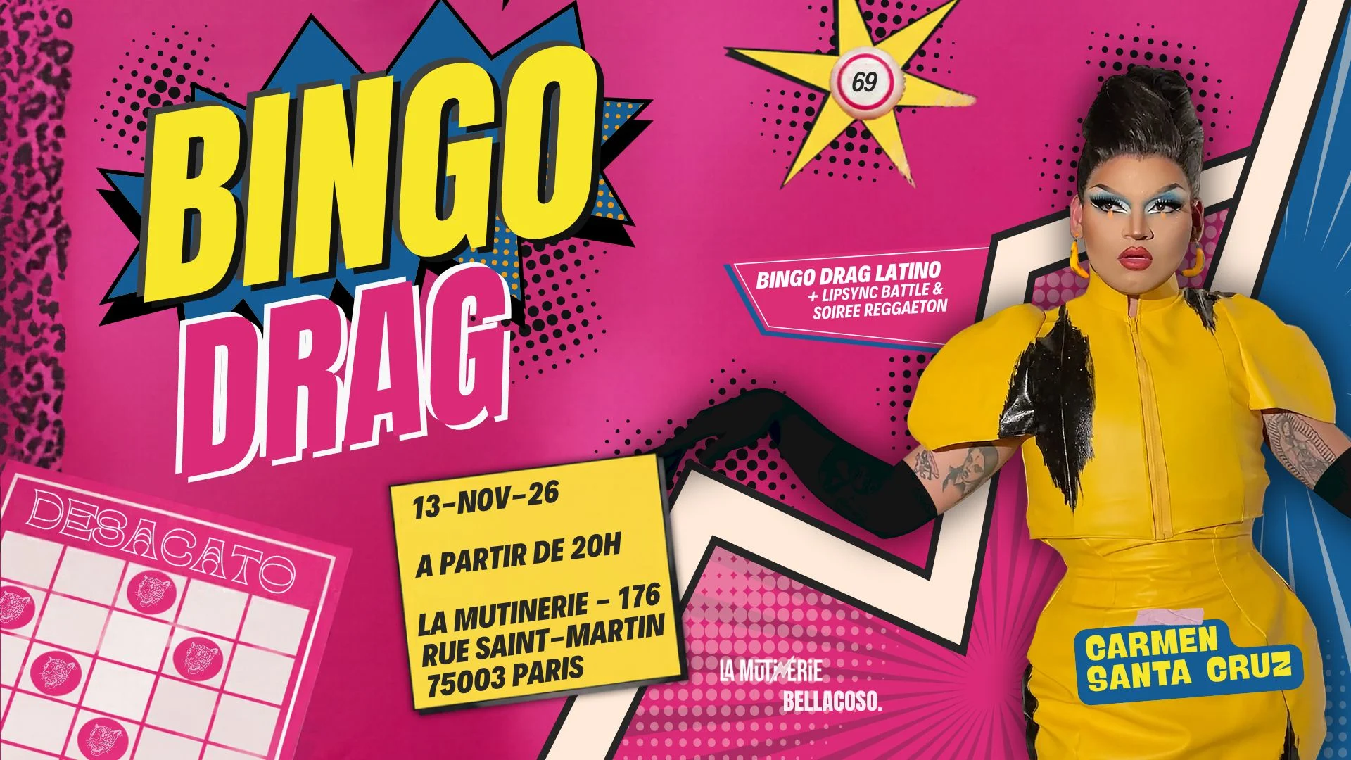 Bingo Drag Latino: Desacato À La Mutinerie Cover