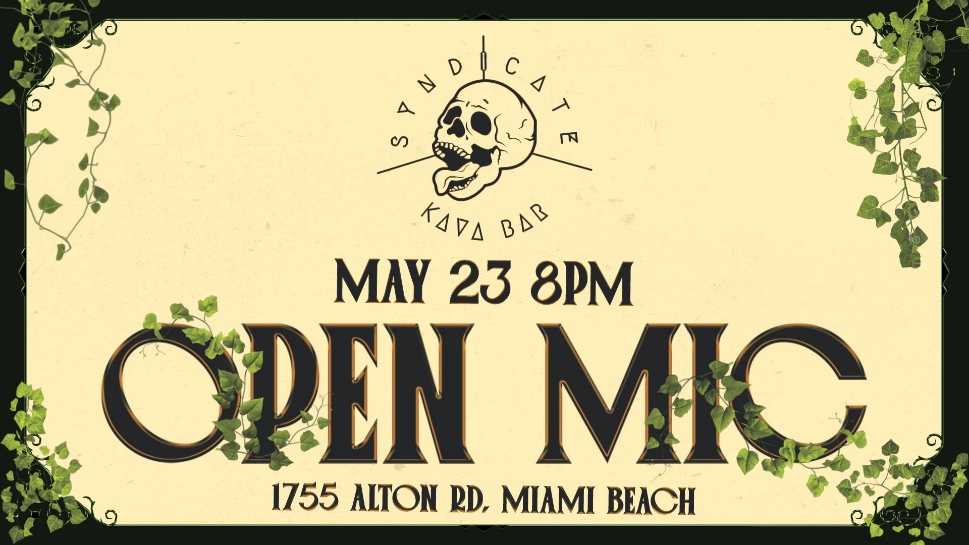 South Beach Open Mic Cover